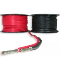 CABLE - TINNED COPPER, B&S, BLACK, 8mm x 30M